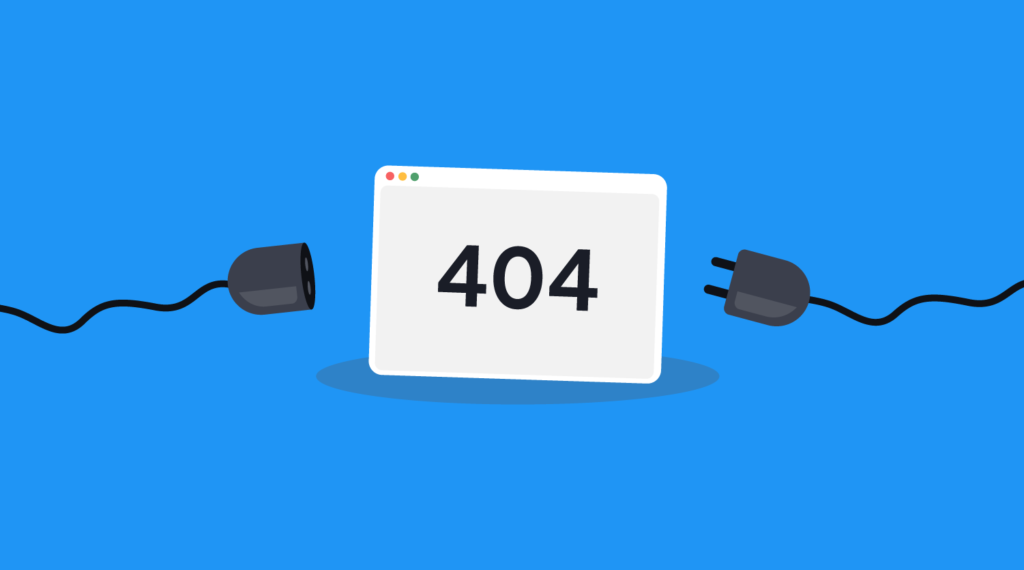 error 404 pada website